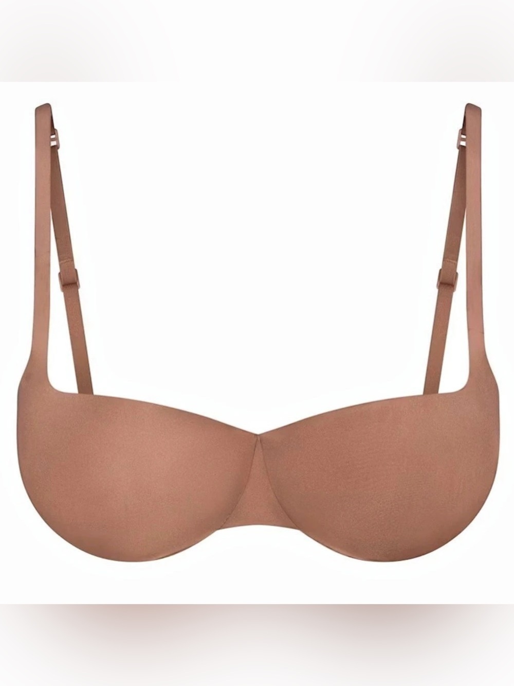 SKIMS Ultimate push up balconette bra 36D color Sienna